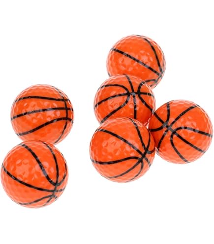 Amazon | 全6パタン 6個 スポーツ ノベルティ ゴルフボール 練習ボール